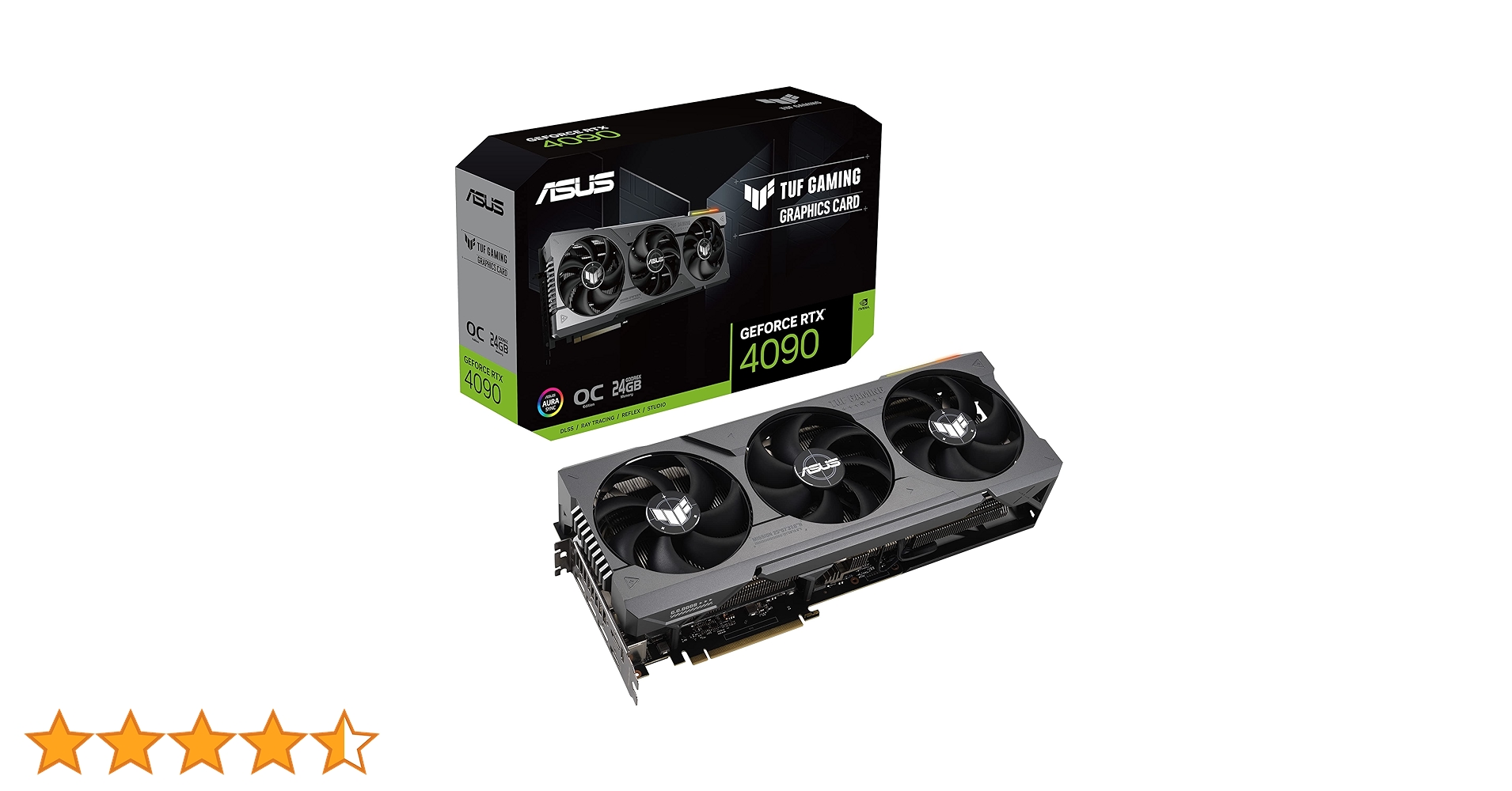 勝*山様 ASUS TUF GeForce RTX 4090 OC 24GB Asus Tuf Gaming Geforce Rtx 4090 Oc Edition 90YV0IE0-M0NA00